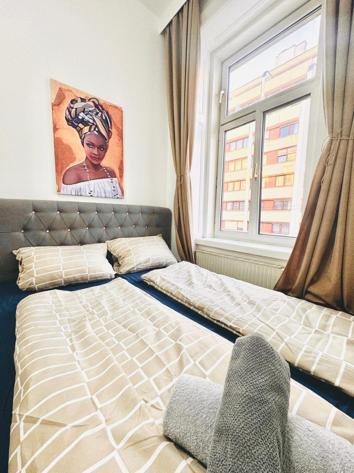 Cozy 9Br Shared Apartment, Only 12Min Walk To Augarten Vienna Luaran gambar